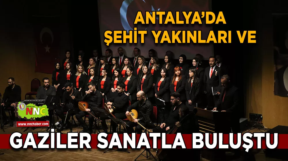 Antalya’da şehit yakınları ve gazilerin el emeği eserleri görücüye çıktı