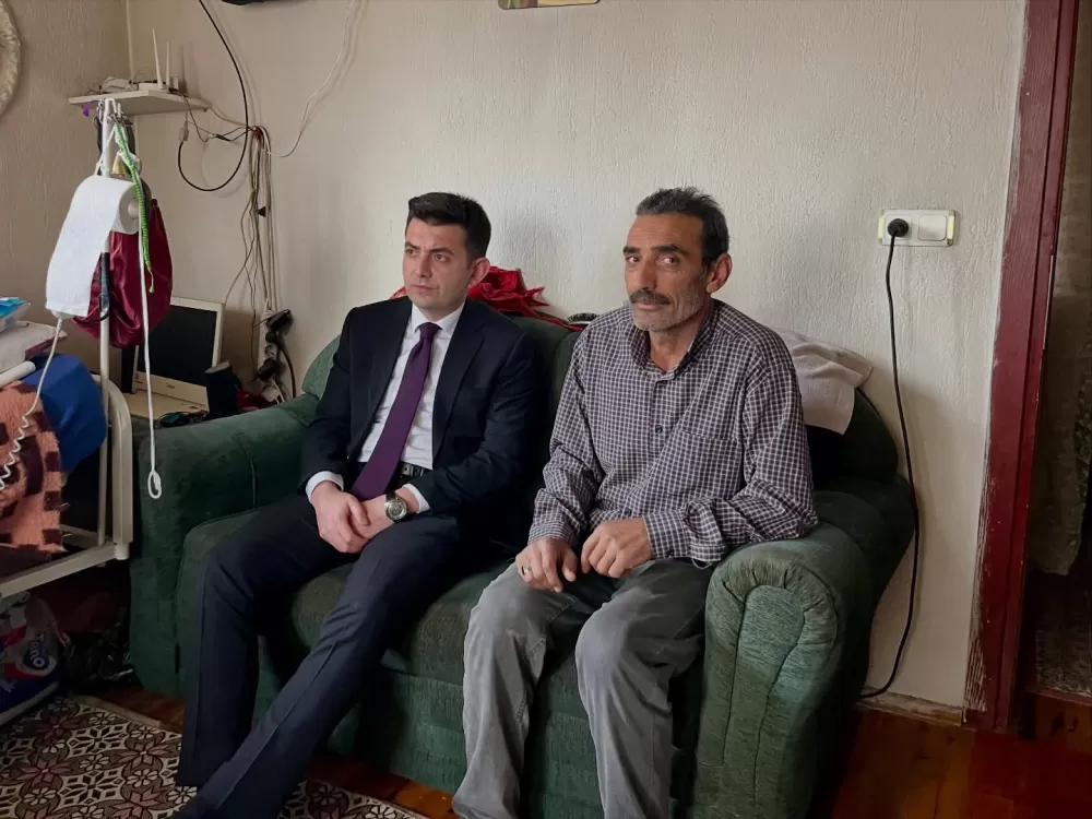 Kaymakam Çifci vatandaşlar iç içe! Hanelere konuk oldu