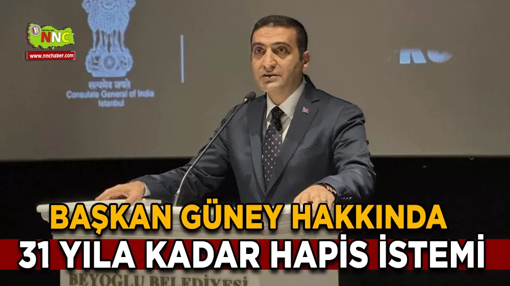 Beyoğlu Belediye Başkanı İnan Güney hakkında 31 yıla kadar hapis istemi