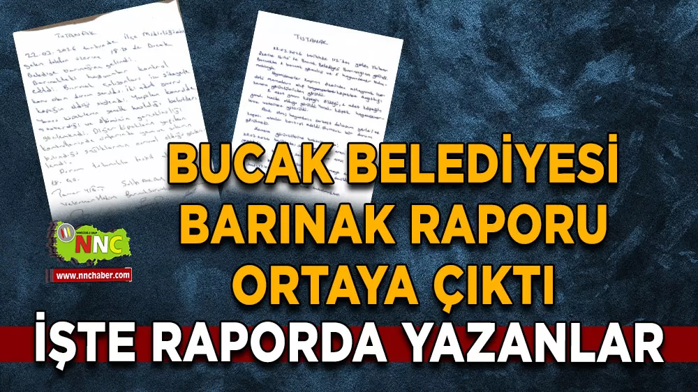 Bucak hayvan barınağına ilişkin resmi tutanaklar ortaya çıktı