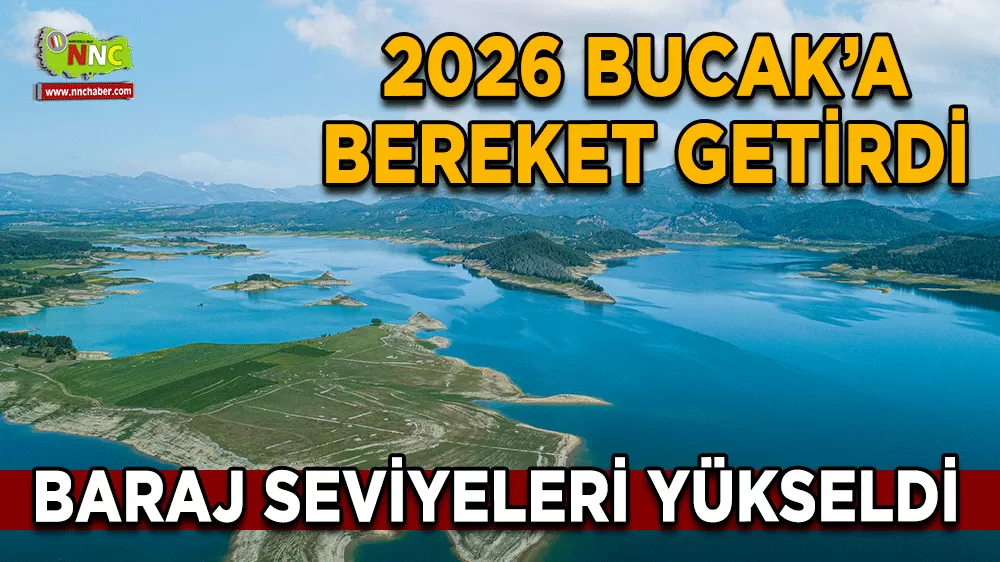 Bucak’taki barajlarda su seviyesi yükseliyor Karacaören ve Onaç’ta yüzde 55 seviyesi geçildi