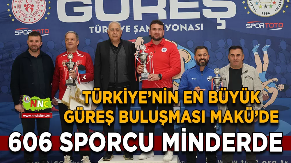 Burdur'da dev güreş organizasyonu 63 üniversite ve 606 sporcu MAKÜ’de buluştu
