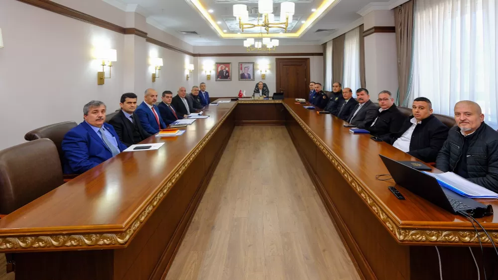 Burdur'da Güvenlik Tedbirleri Toplantısı Yapıldı