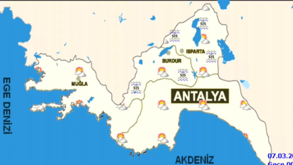 Burdur'da Hafta Sonu Hava Durumu: Parçalı Bulutlu ve Serin Bir Hava Bekleniyor