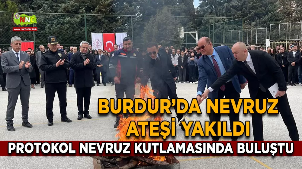 Burdur’da nevruz coşkusu Cumhuriyet Anadolu Lisesi’nde kutlama programı