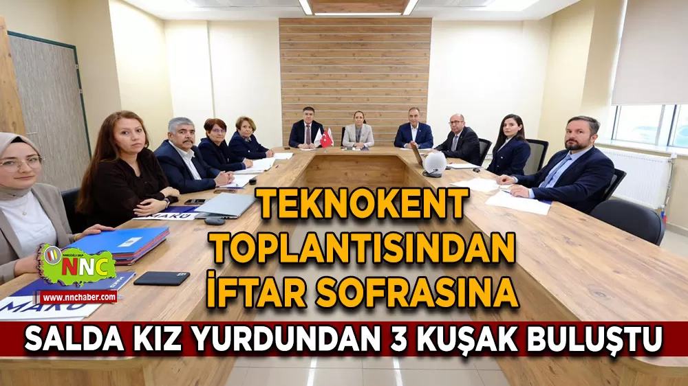 Burdur'da Teknokent 2025 genel kurulu ve kuşaklararası iftar buluşması düzenlendi