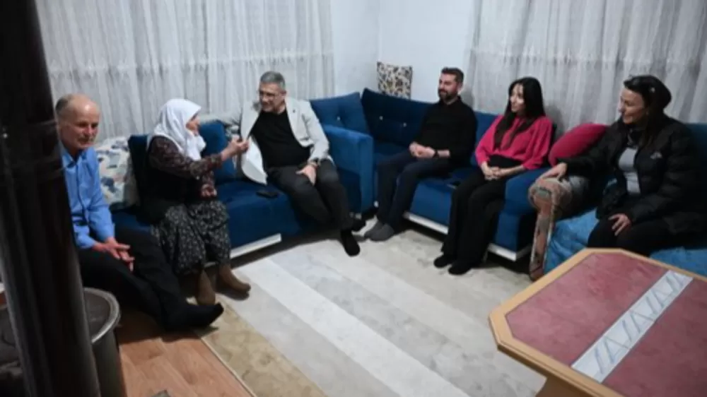 Burdur Emniyet Müdürü Ahmet Kurt'tan Şehit Ailesine Ziyaret