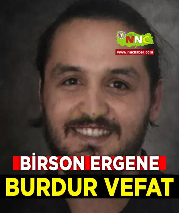 Burdur Vefat Birson Ergene 