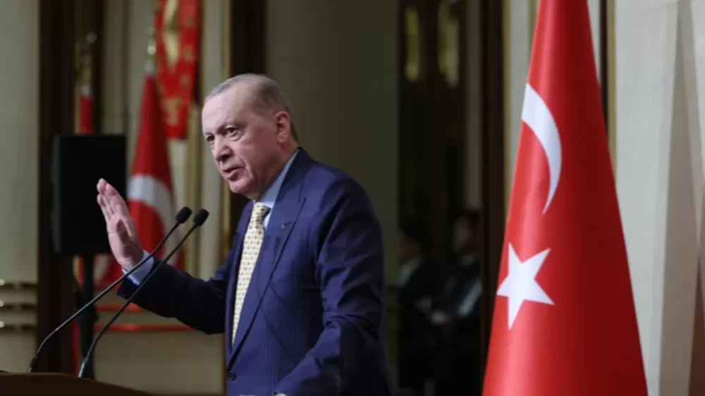 Cumhurbaşkanı Erdoğan  "Hava sahamızın güvenliğinde tereddüt göstermeyiz"