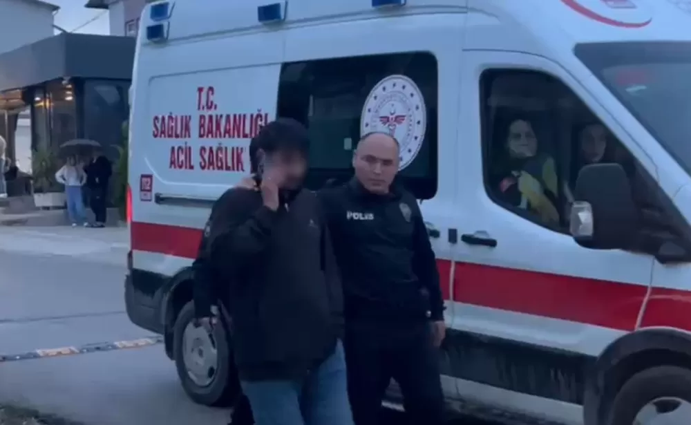 Antalya’da tartıştığı eşi telefonu açmayınca inşaatın çatısına çıktı