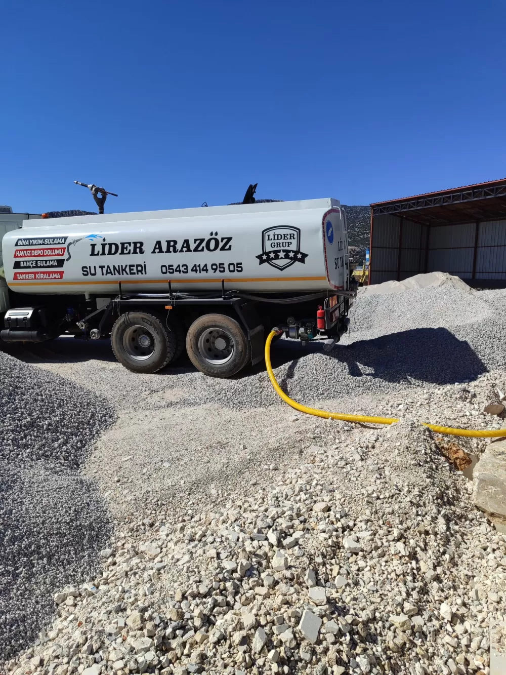 Bucak'ta susuzluğa 7/24 çözüm Lider su arazöz hizmete başladı