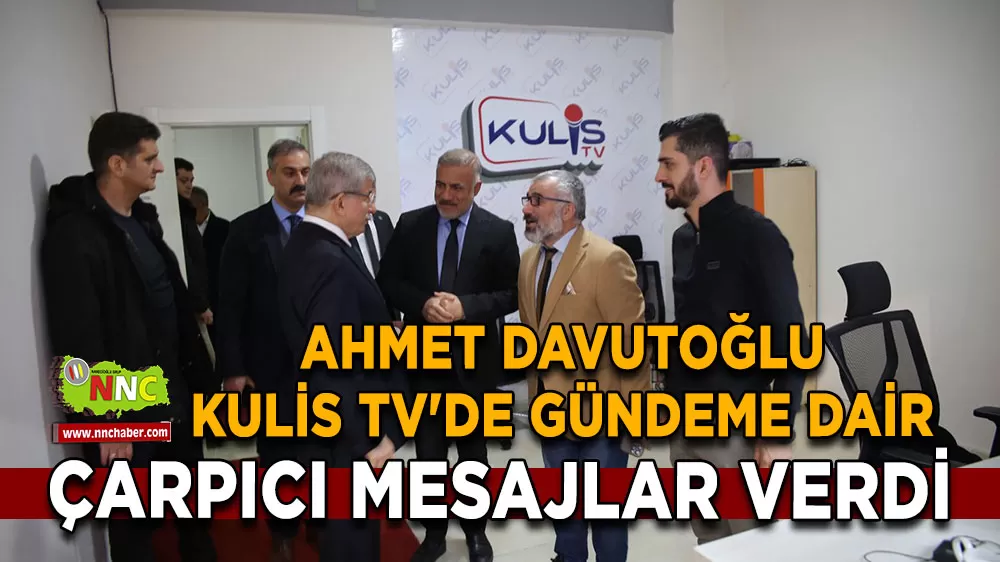 Gelecek Partisi Lideri Ahmet Davutoğlu Şanlıurfa'da bölgesel ittifak çağrısında bulundu