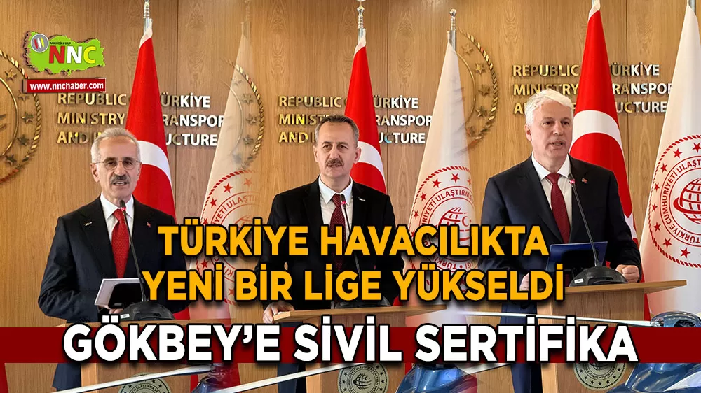 GÖKBEY sivil sertifika aldı Türkiye devler liginde