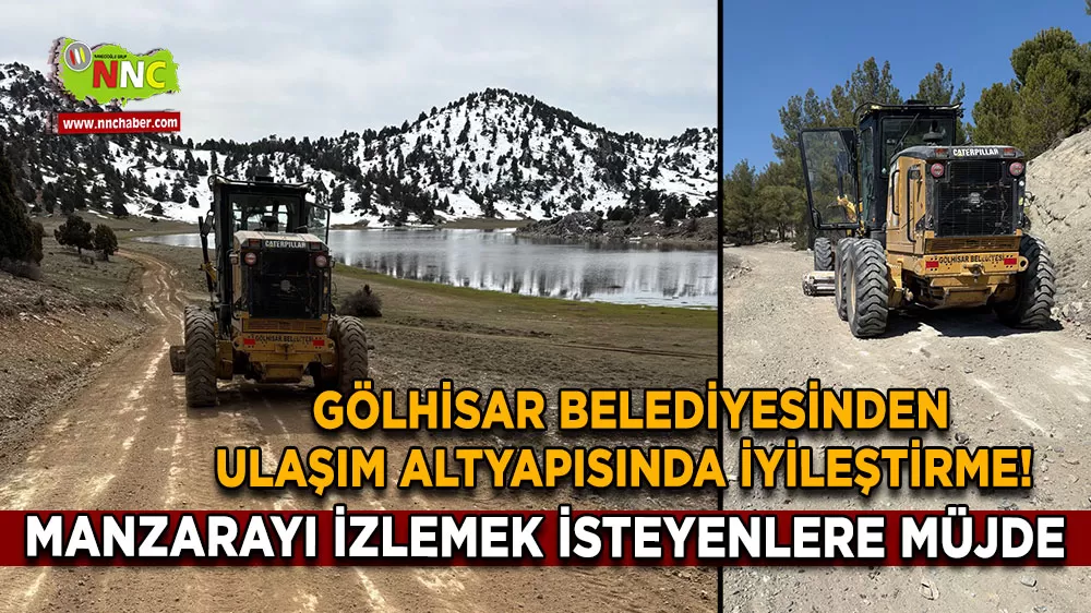  Gölhisar Belediyesinden ulaşım altyapısında iyileştirme!