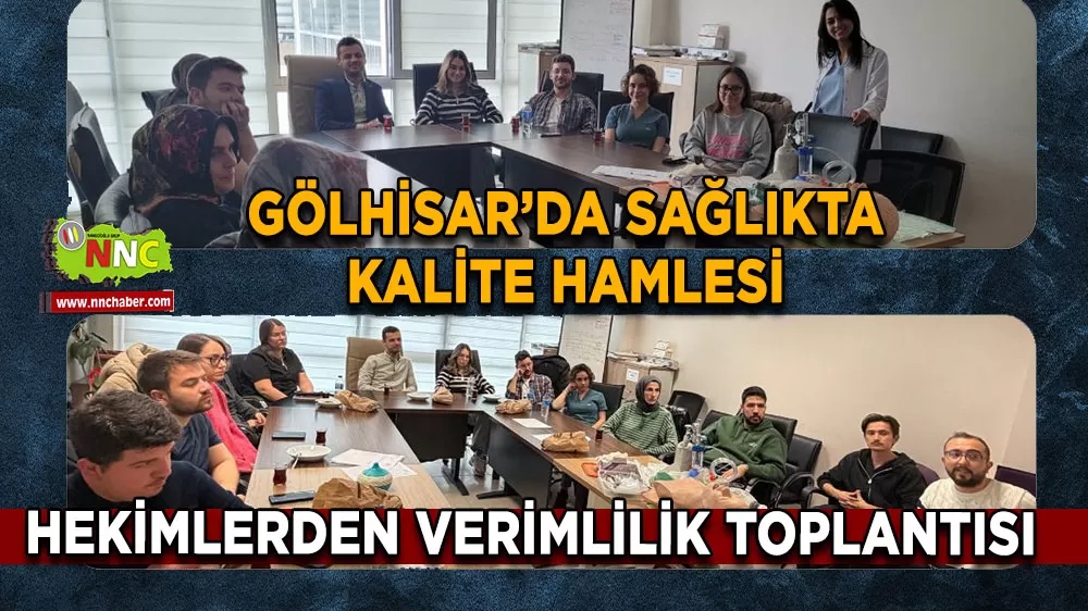 Gölhisar Devlet Hastanesinde hizmet standartları ve kalite toplantısı gerçekleştirildi