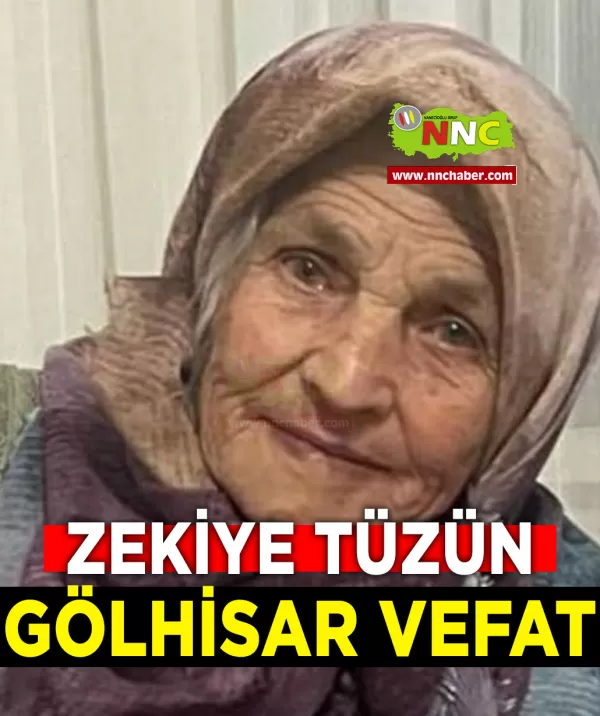 Gölhisar Vefat Zekiye Tüzün