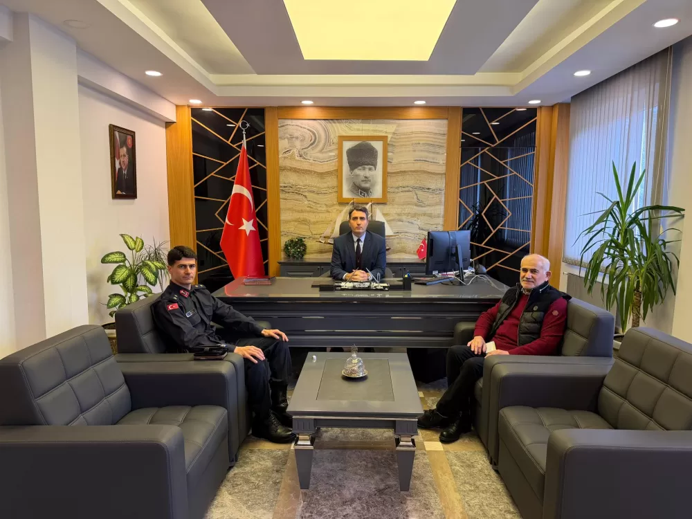 Ankara Ticaret Odası Meclis Başkanı Bucak'ta Kaymakam KURUCA'yı Ziyaret Etti