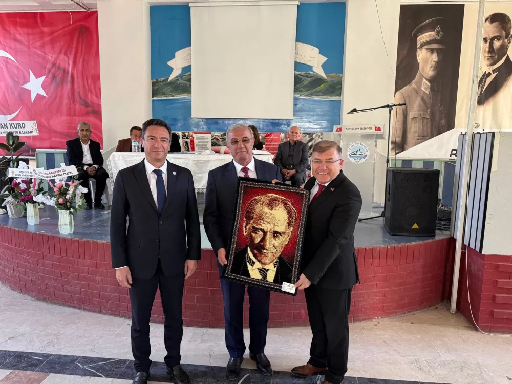 Yeşilova esnafı 'Devam' dedi Esnaf Odası'nda Erhan Sönmez güven tazeledi