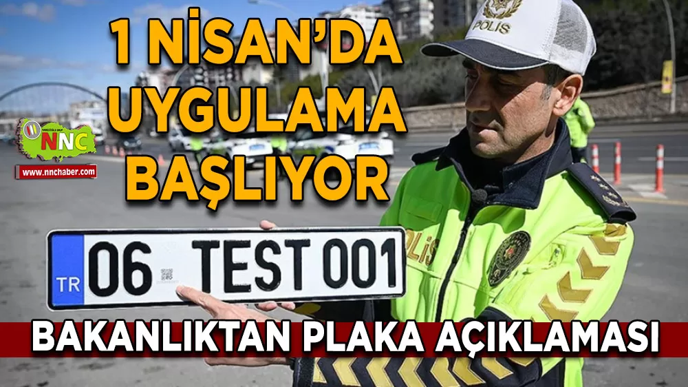 İçişleri Bakanlığı’ndan sahte plaka uyarısı 1 Nisan’da 140 bin TL ceza dönemi başlıyor