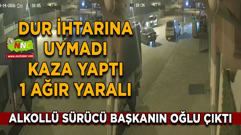 Iğdır Belediye Başkanı’nın oğlu alkollü araç kullanırken kaza yaptı