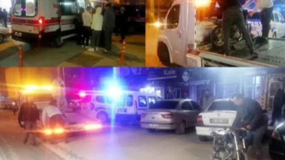 Isparta'da Motosikletli 2 Gencin Tehlikeli Akrobasisi Kanlı Bitti: sürücü ve yolcu yaralı 