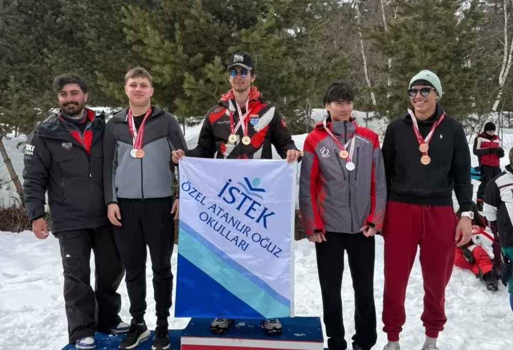 Burdurlu kayakçı Emin Başer Türkiye ikincisi oldu