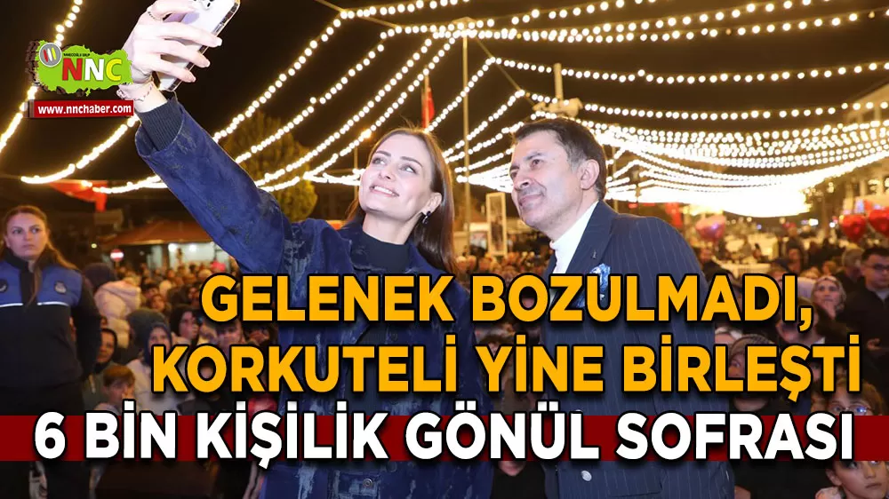 Korkuteli Belediyesi'nden 6 Bin Kişilik İftar
