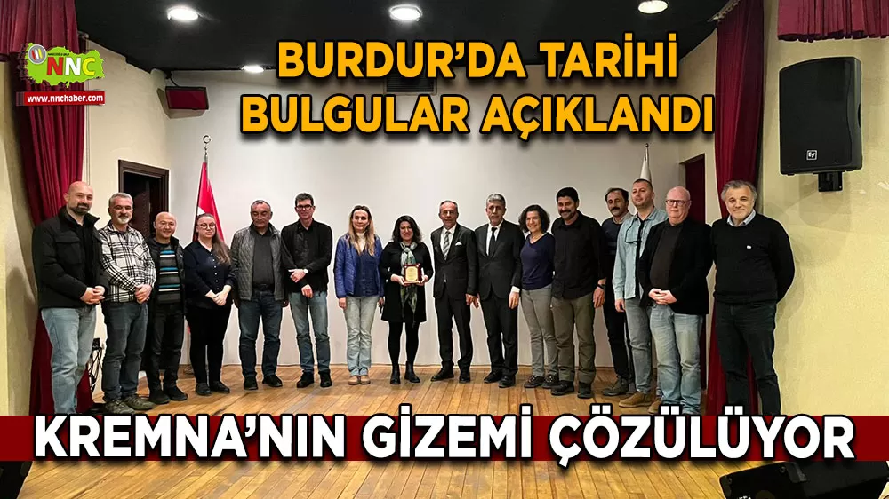 Kremna’nın gizemi çözülüyor Burdur’da tarihi bulgular açıklandı