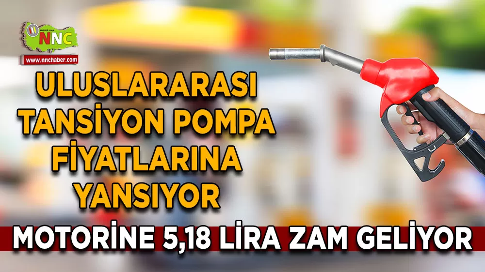 Küresel gerilim akaryakıtı vurdu Motorine 5,18 lira zam geliyor