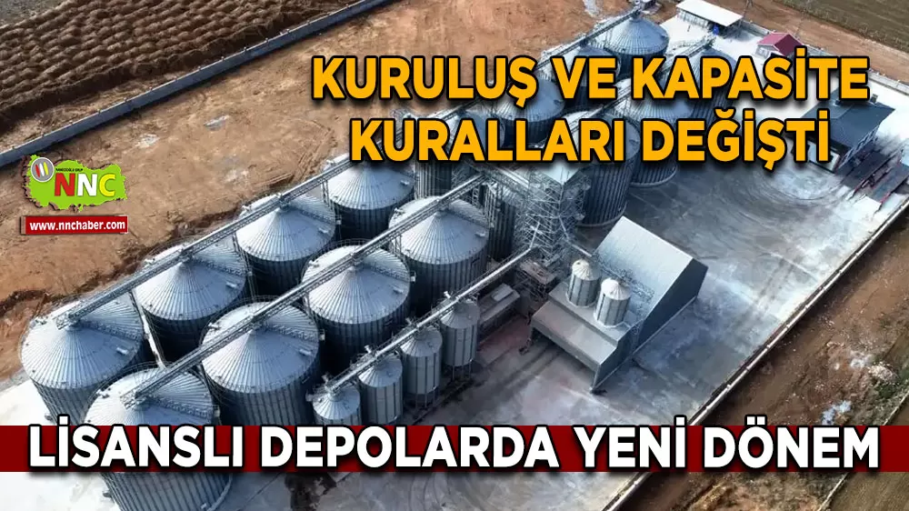 Lisanslı depolarda yeni dönem Kuruluş ve kapasite kuralları değişti