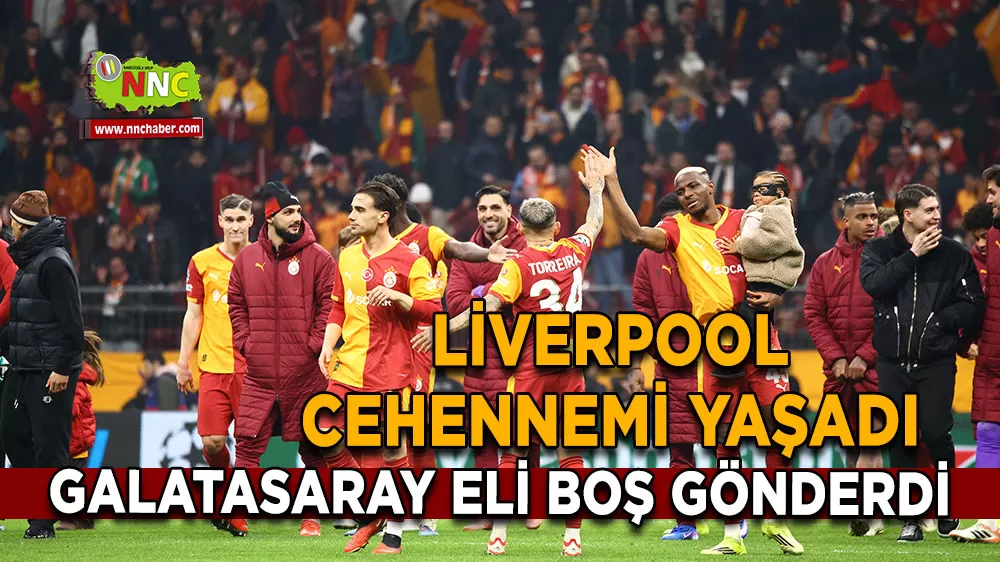 Liverpool cehennemi yaşadı! Galatasaray eli boş gönderdi