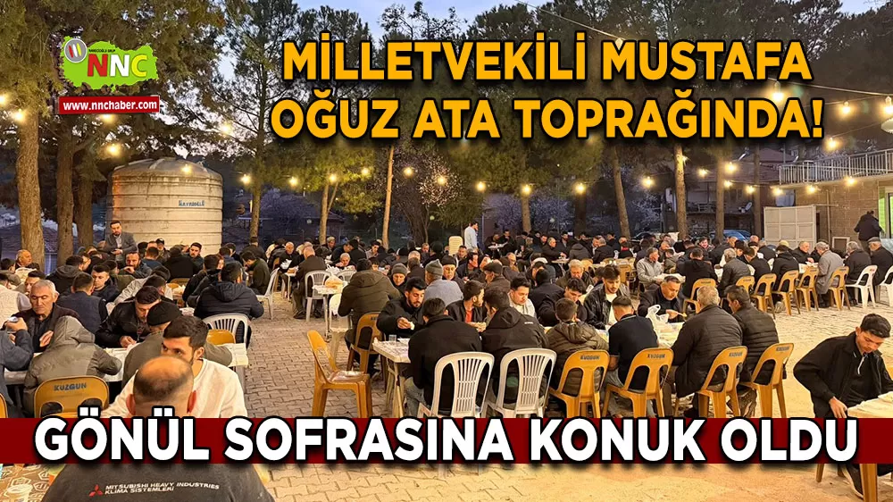 Milletvekili Mustafa Oğuz ve Parti Heyeti Bucak Taşyayla Köyü'nde Vatandaşlarla Buluştu