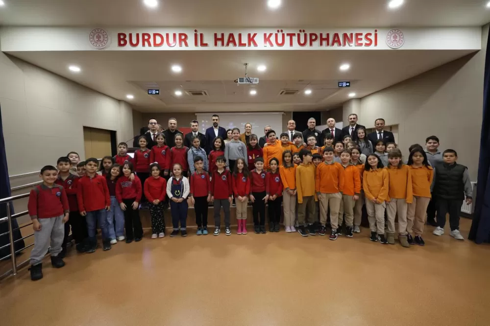 Burdur’da 62. Kütüphane Haftası 'İyileştiren Kütüphaneler' temasıyla kutlandı
