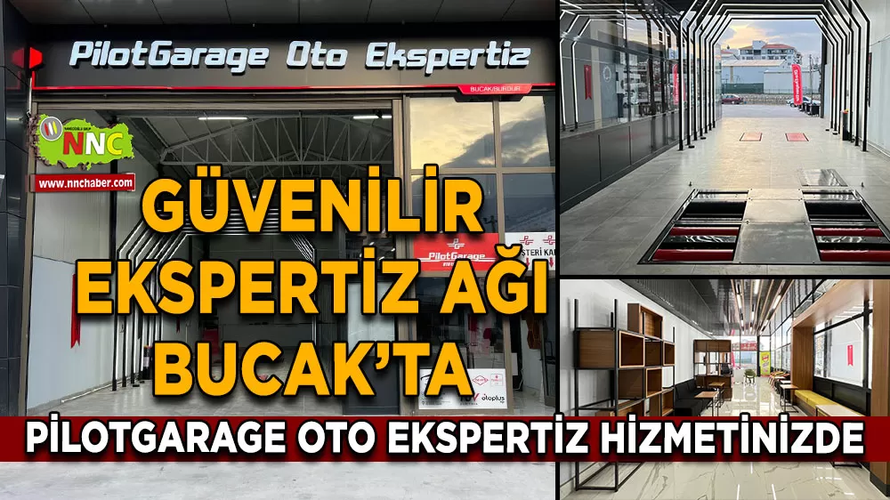 Pilot Garaj Bucak Şubesi Yeni Sanayi Sitesi’nde hizmete açıldı