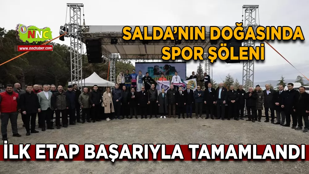 Salda’nın doğasında spor şöleni İlk etap başarıyla tamamlandı