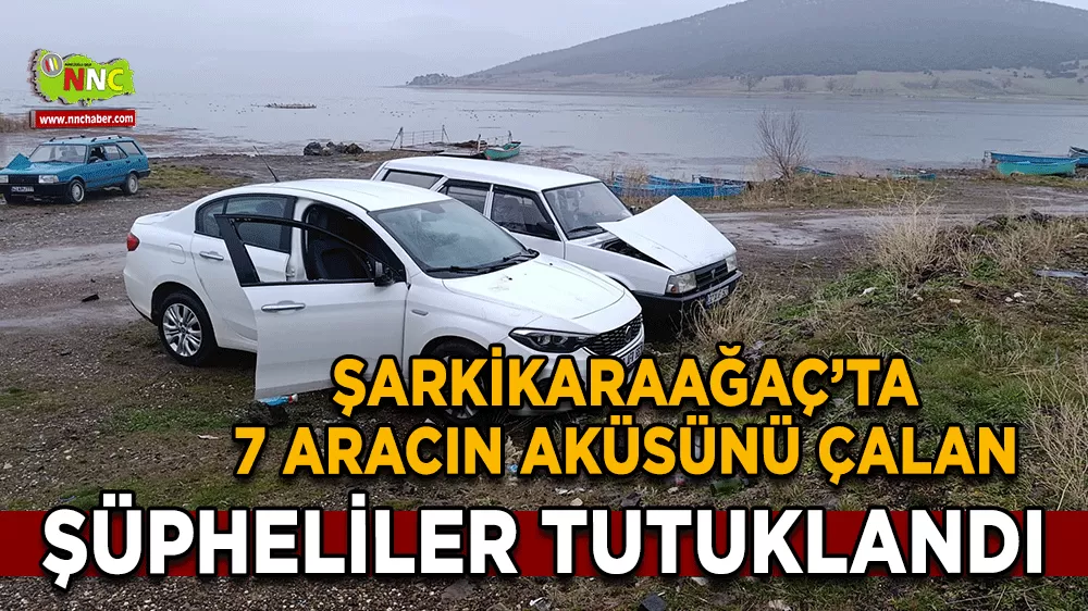 Şarkikaraağaç’taki akü hırsızlığı soruşturmasında 2 tutuklama
