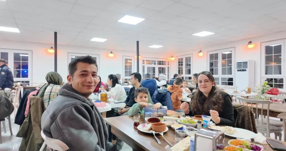 Yeşilova Kaymakamı Turan emniyet personeli ve aileleriyle iftarda buluştu