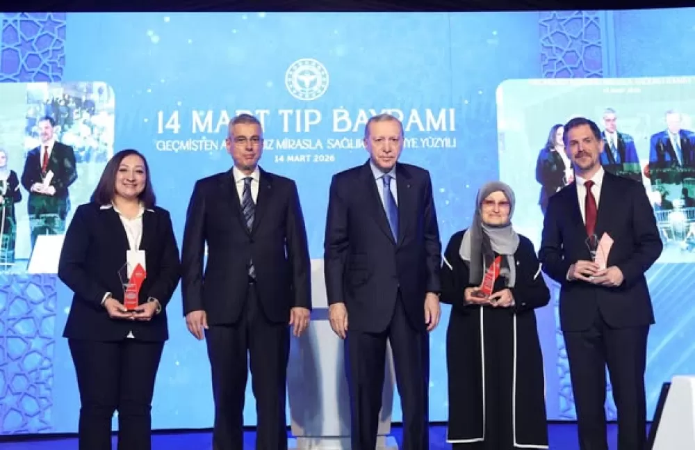 Burdur sağlık heyeti, Cumhurbaşkanı Erdoğan'ın 14 Mart Tıp Bayramı iftarına katıldı