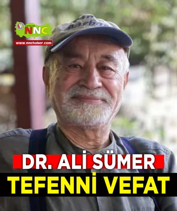 Tefenni Vefat Ali Sümer