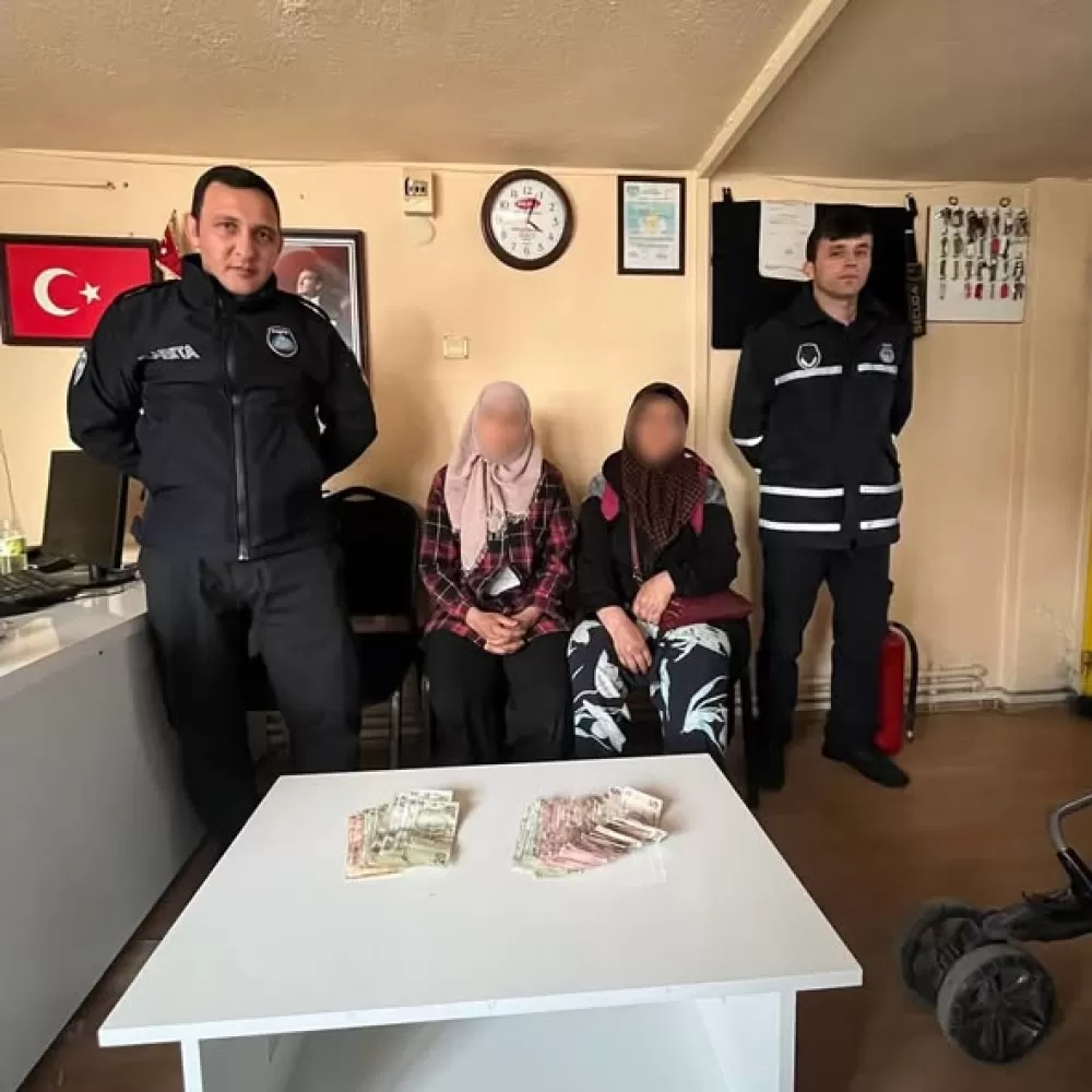 Bucak'ta Ramazan mesaisi 25 dilenci yakalandı