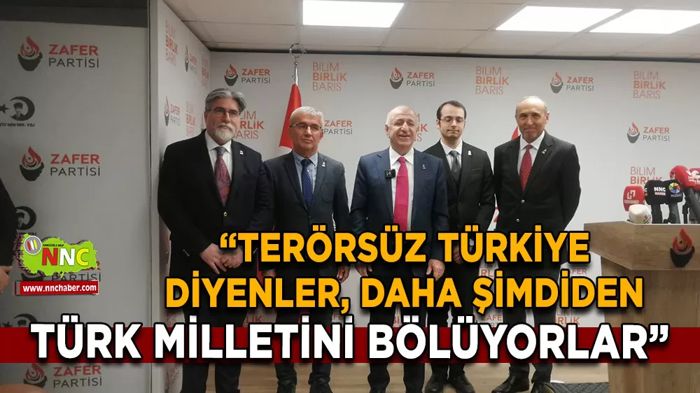 Ümit Özdağ’dan 'Terörsüz Türkiye' söylemine ve ekonomi politikalarına eleştiri