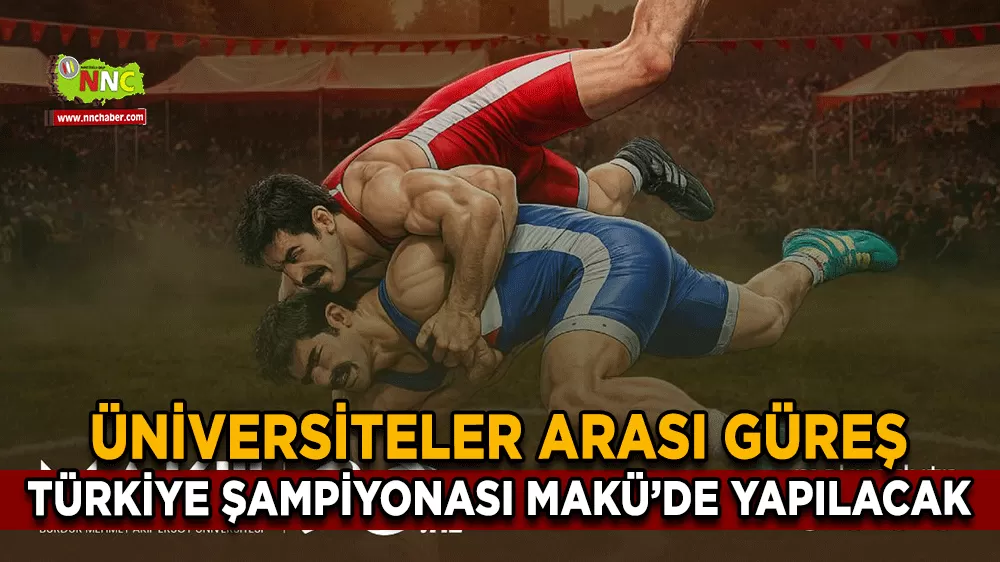 Üniversiteler Arası Güreş Türkiye Şampiyonası Burdur MAKÜ ev sahipliğinde başlıyor