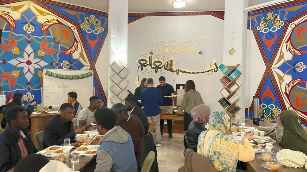 Yabancı uyruklu Müslüman öğrenciler için iftar programı düzenlendi