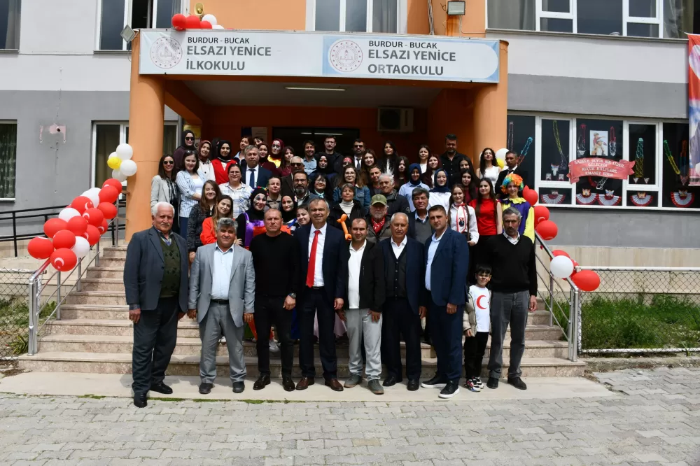 HTMYO’lu Öğrencilerden Elsazı Köyü’nde 23 Nisan Çıkarması