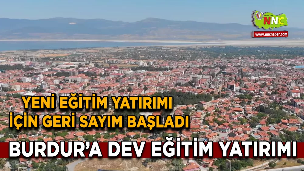 360 Kişilik Konferans Salonu da Var! Burdur’a Yeni Proje