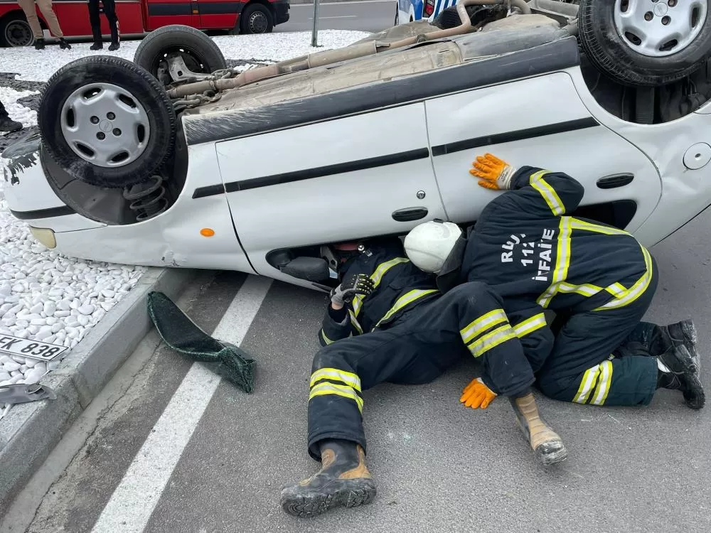 Burdur’da Ölümden Döndüler