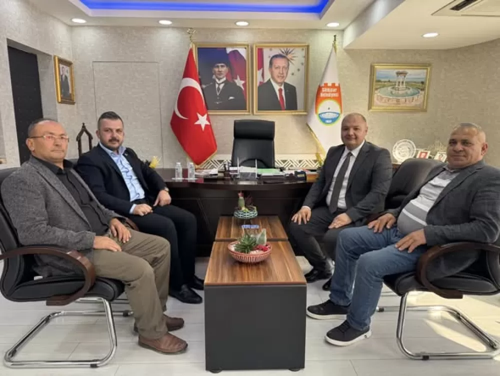 Başkan İlyas Delen, Başkan Sertbaş'ı ziyaret etti! Hizmetleri yerinde dinledi