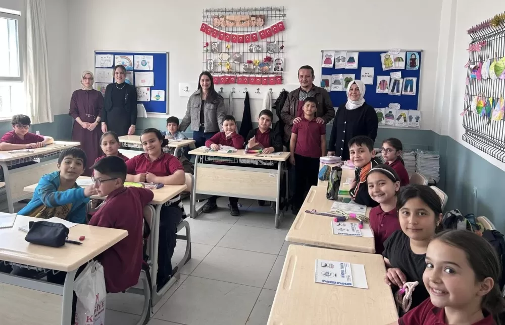 Kuşbaba İlkokulu’nda “Kucaklaşma Zamanı” buluşması