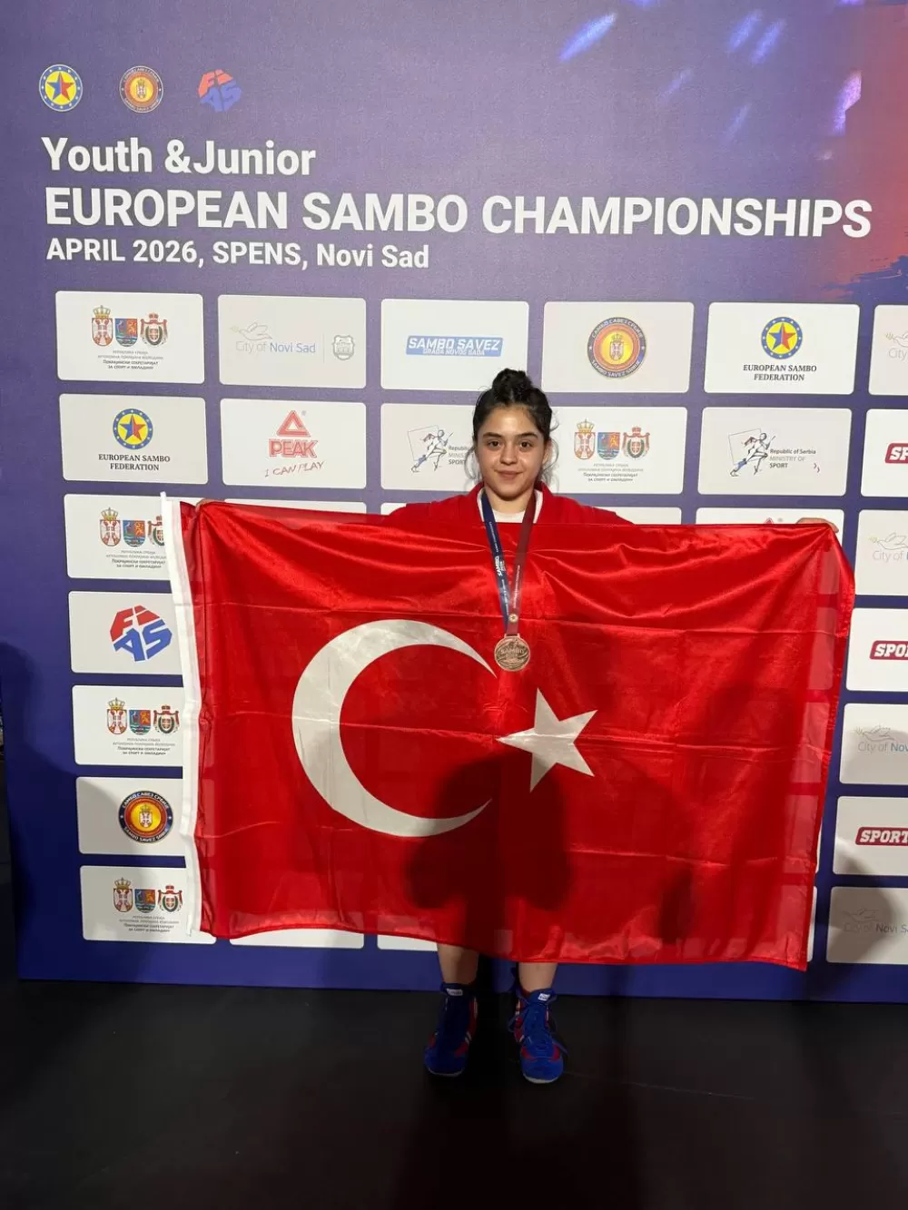 Bucaklı Milli Sporcu Ceylin Başarır Avrupa’dan Madalyayla Döndü