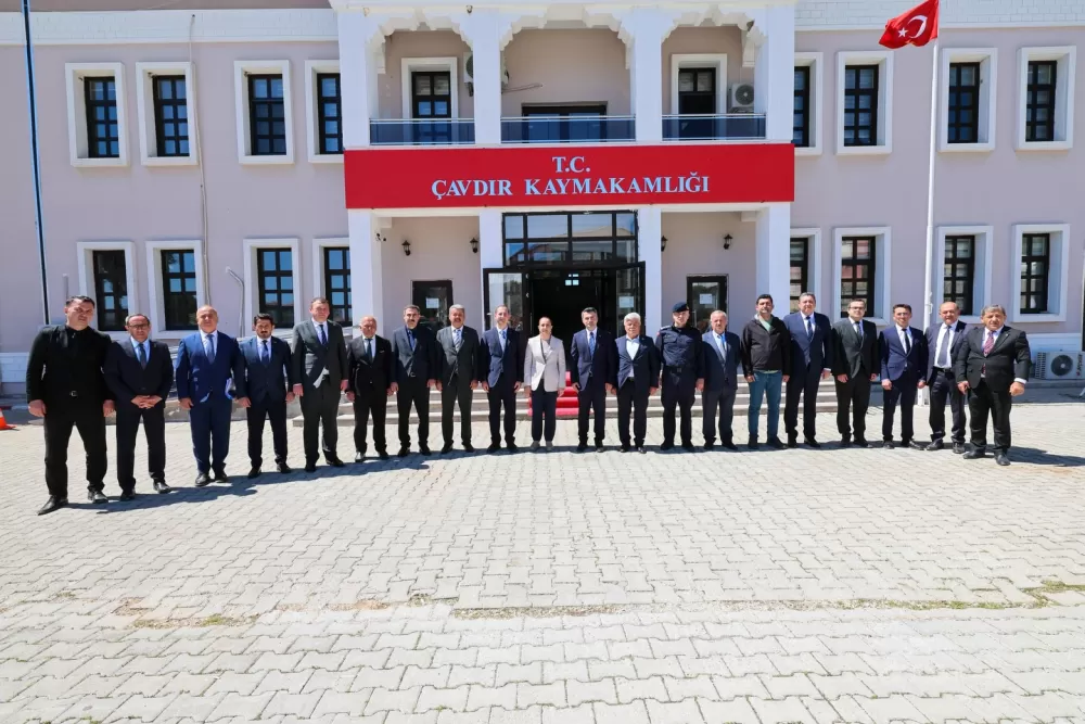 Vali Tülay Baydar Bilgihan’dan Çavdır’a yoğun ziyaret programı